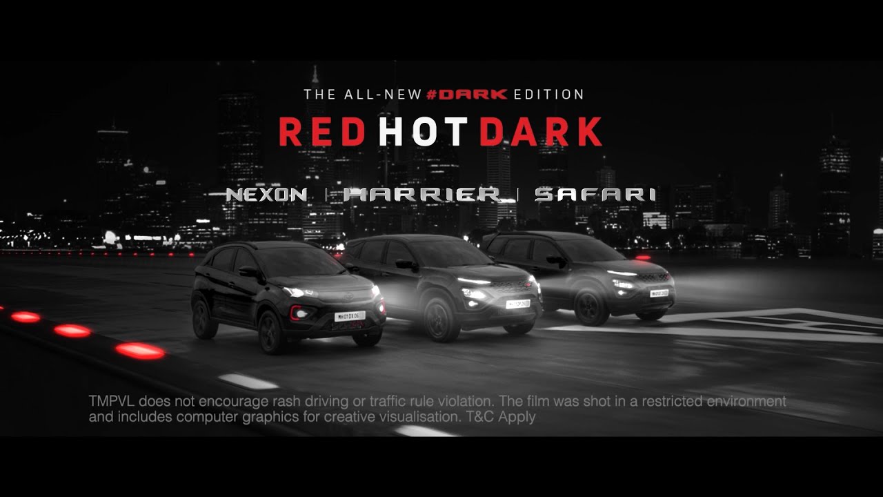Tata Motors #RedHotDark Edition - Gutsy. Dominant. Magnetic.