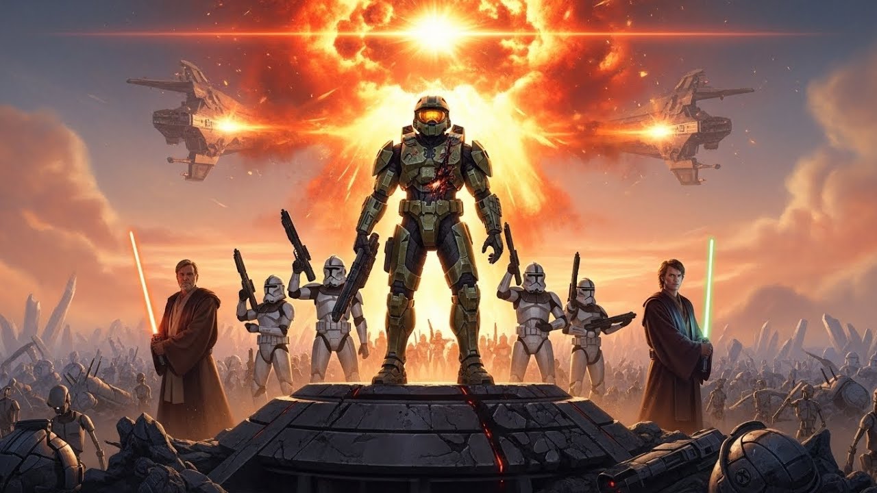 What If Master Chief Landed In The Star Wars Galaxy?