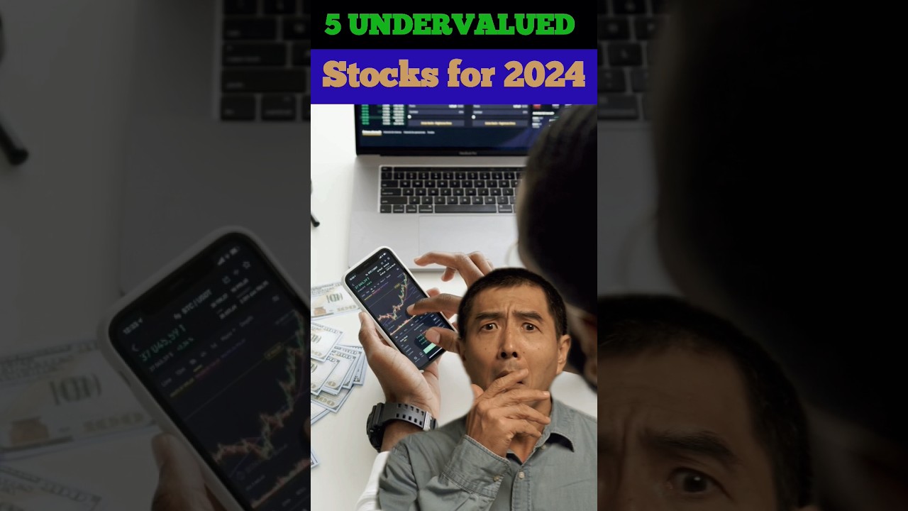 5 Undervalued Stocks for 2024 #share #stockmarket #stocks #sharemarket