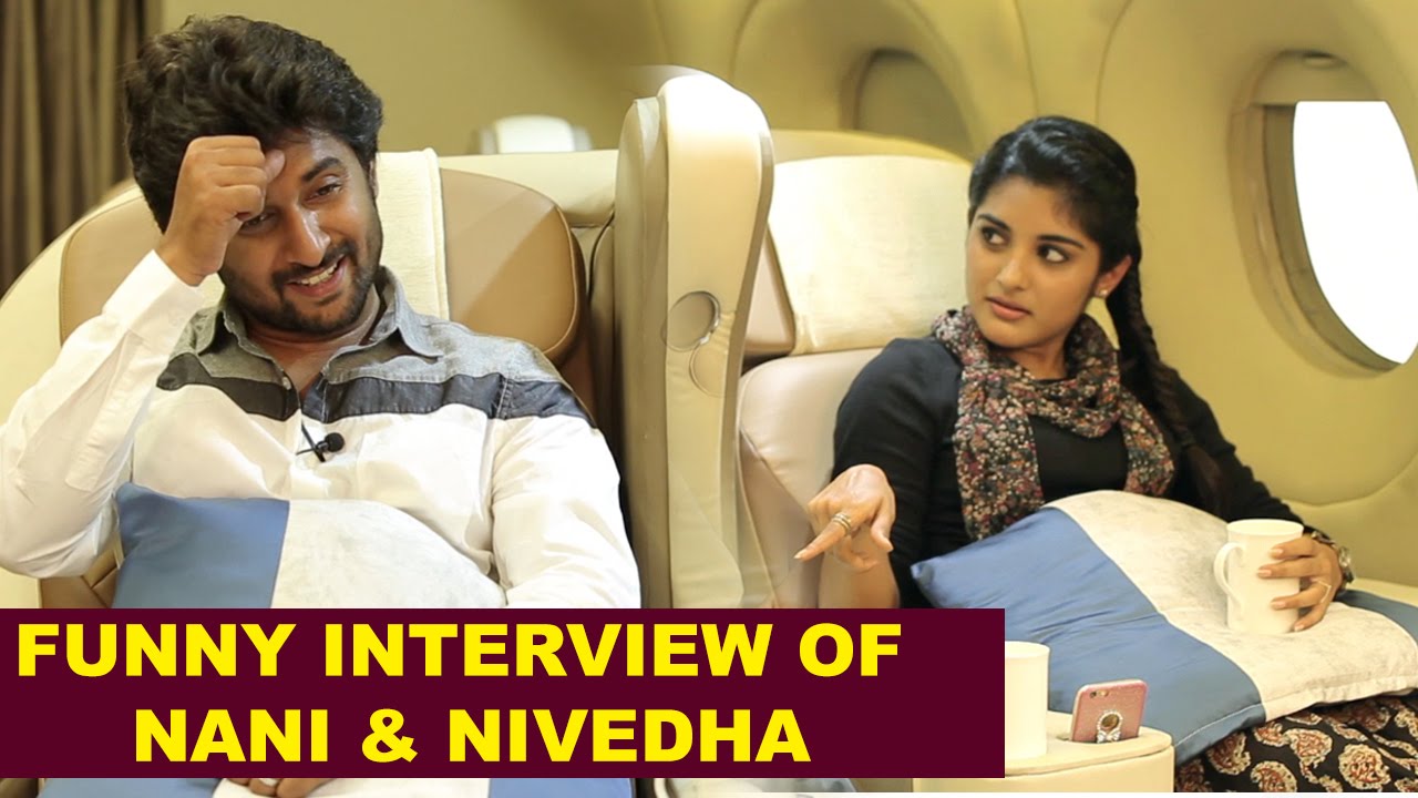 Hero Nani, Niveda and Gentleman Team Special Interview in Flight - Gulte.com