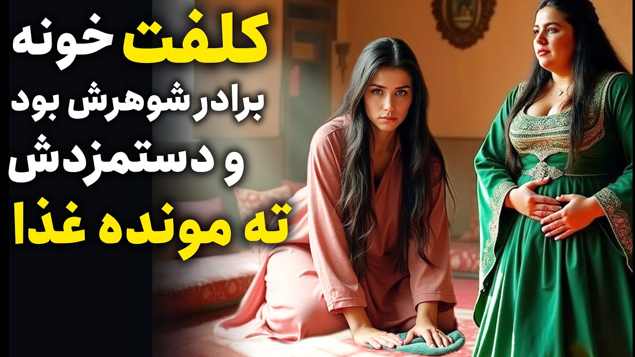 زنی که تو خونه برادر شوهرش کلفتی میکرد😱و به جای دستمزد بهش ته مونده غذا میدادن