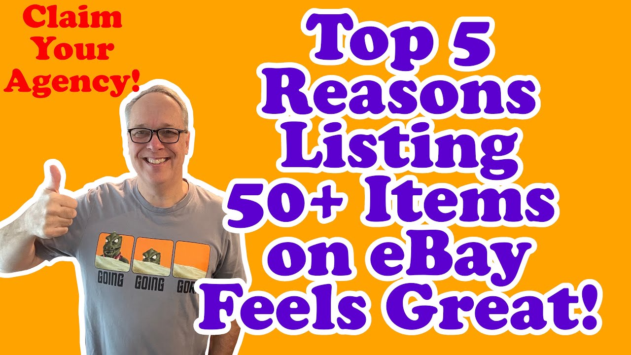 Пять главных причин, почему размещение более 50 товаров для перепродажи на eBay — это здорово! (Б...