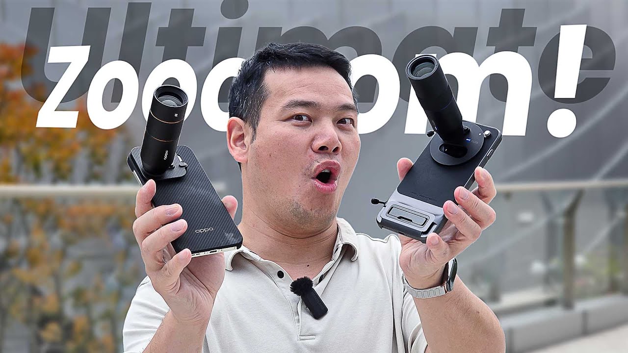 Невероятное видео с зумом: OPPO Find X9 Pro против Vivo X300 Pro (против iPhone 17 Pro) — лучшее ...