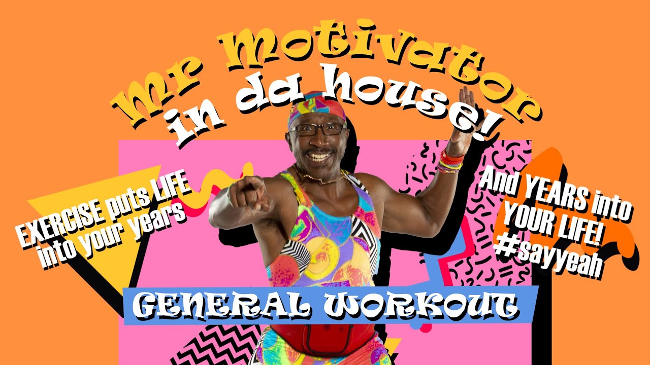 Mr Motivator's Daily Dozen Workout | Monday Oct 12, 2020