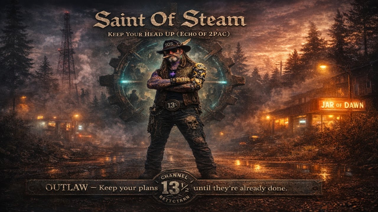 Keep Your Head Up (Echo Of 2Pac) – Hellbilly Blues Dark Country Rap – Saint of Steam