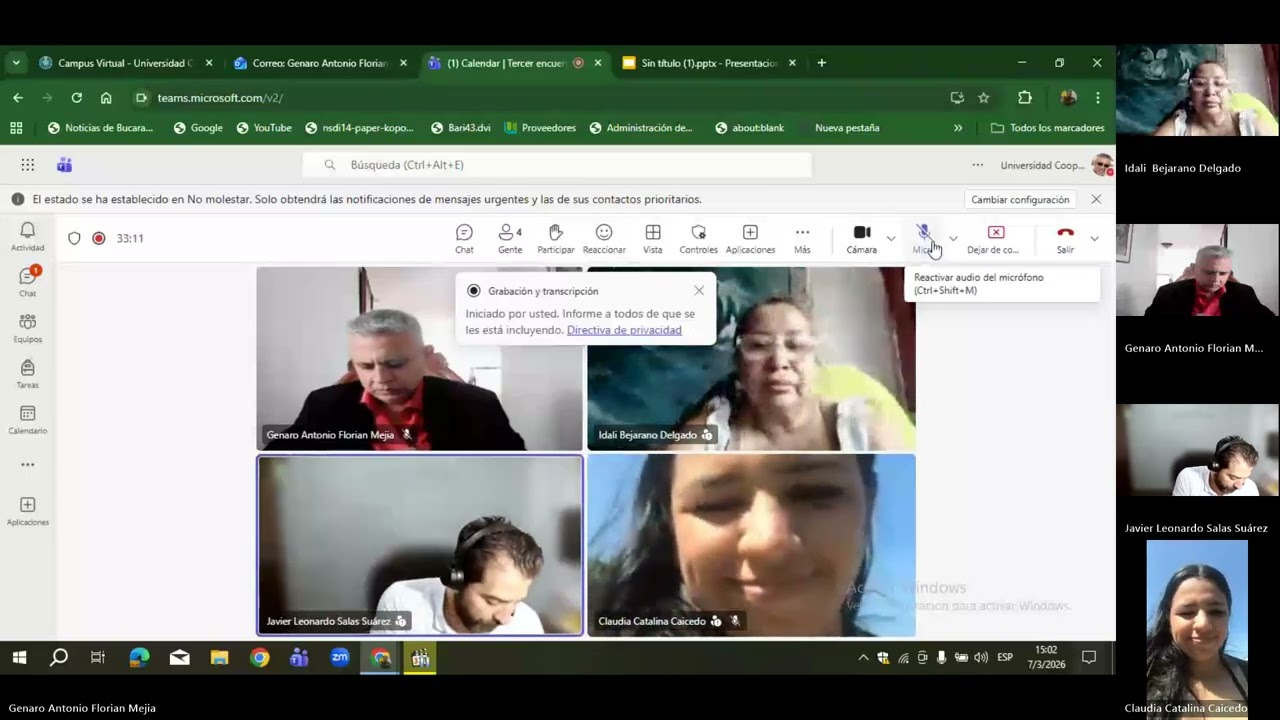 Tercer encuentro de cátedra sábado 07 de marzo 20260307 145236 Grabación de la reunión
