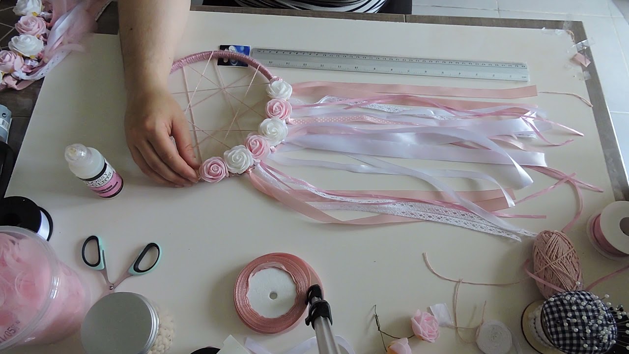 DIY tuto dreamcatcher (attrape reve) Nouveau Centre. (Partie 2)