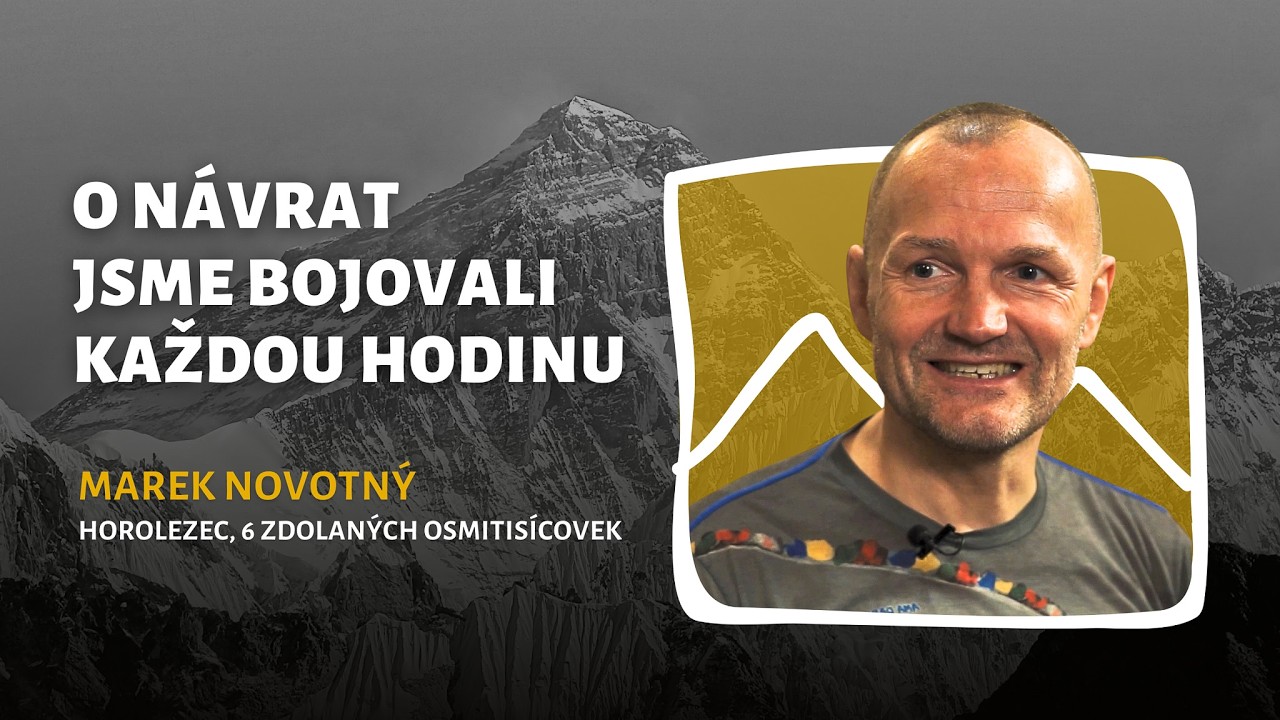 &bdquo;Nanga Parbat mi vzala deset prstů. Nelituju ničeho,&ldquo; ř&iacute;k&aacute; horolezec Marek Novotn&yacute;