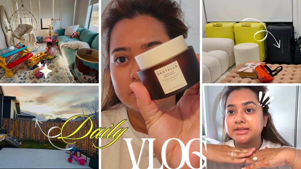 বাসায় চলে এসেছি আমরা সিডনি থেকে 😁 Morning skincare + বাসার কাজ | daily vlog ❤️