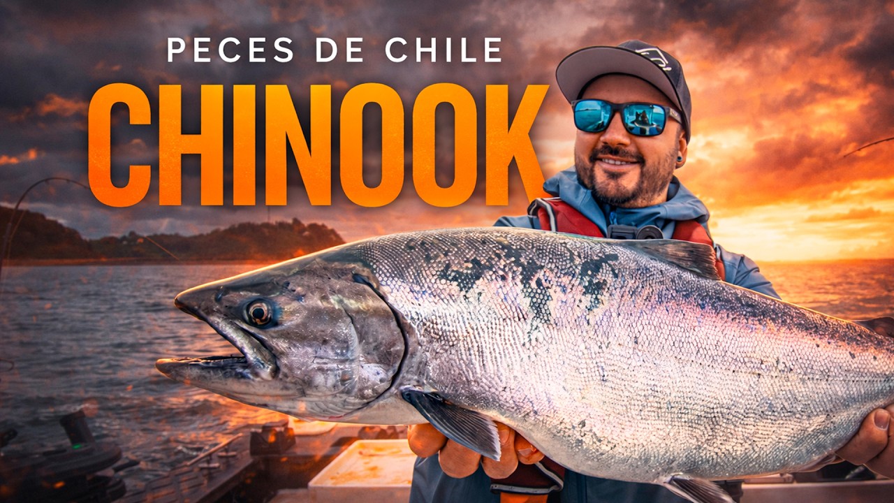 Peces de Chile - Salmon Chinook (Oncorhynchus tshawytscha) - Documental