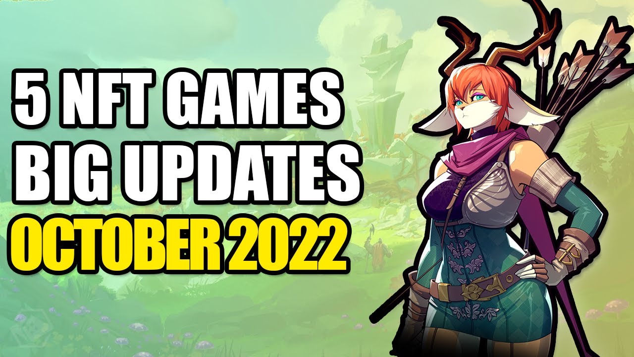 5 P2E Games To Watch in October 2022
