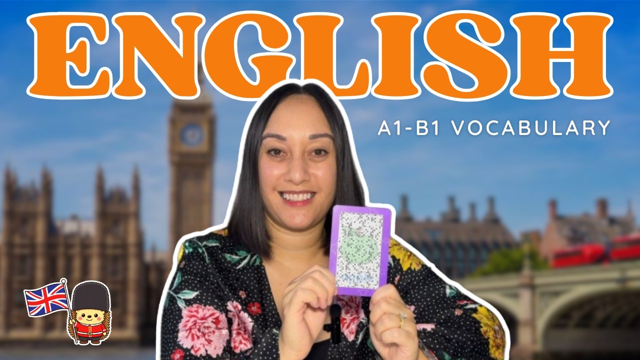 English Listening Practice! A1, A2, B1 - Let's play the English language listening game!