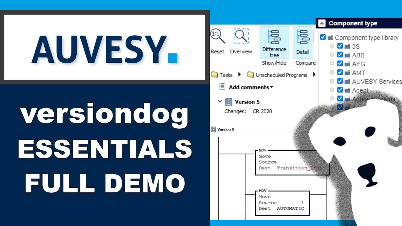 Change management for automation with versiondog - full demo
