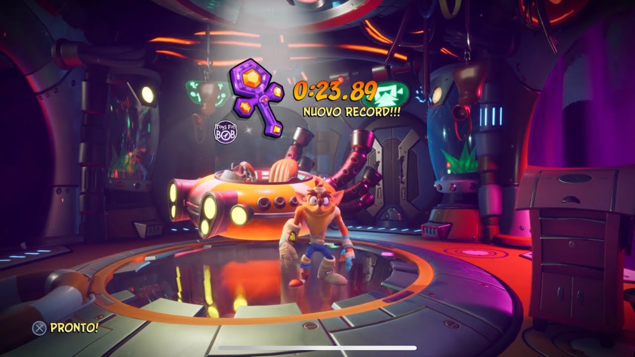 Crash Bandicoot™ 4: Stowing Away (PS4) 0:23:89 [World Record]