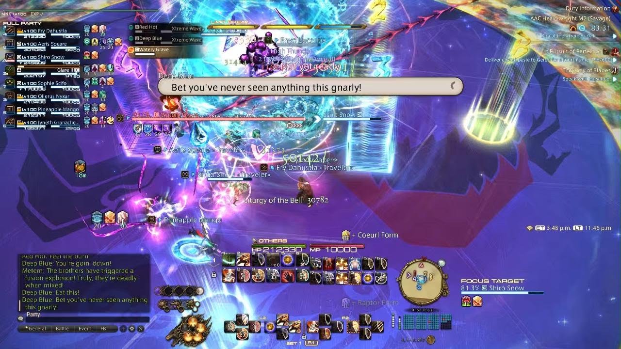 FINAL FANTASY XIV M10S Monk Pov