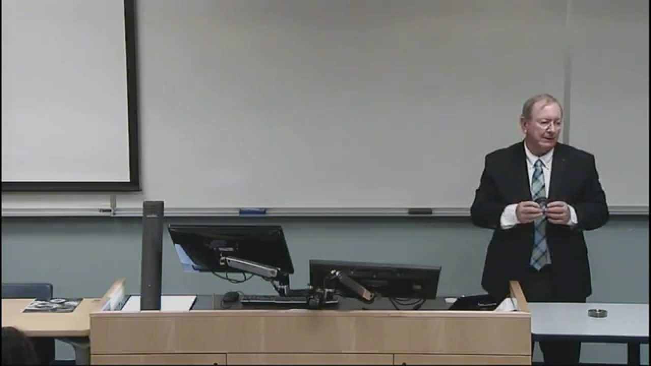 Gear Manufacturing Lecture by Allan Arch at FIU Mechanical Engineering, Miami, Florida