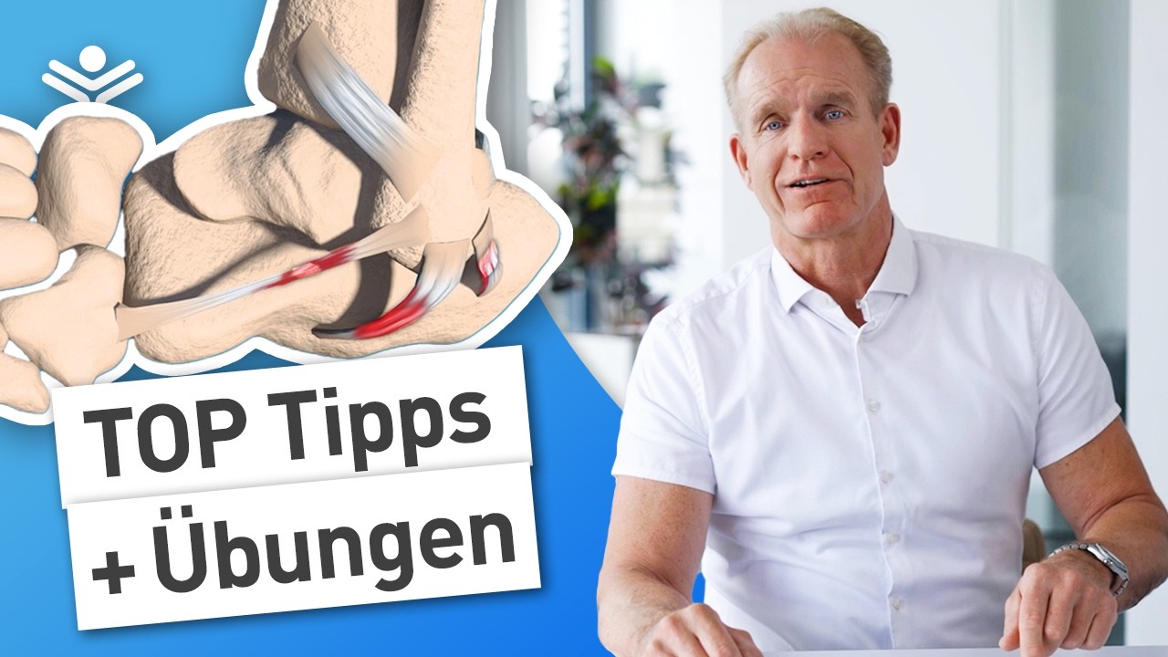 Fuß umgeknickt? Chronische Schäden verhindern! | Übungen & Tipps