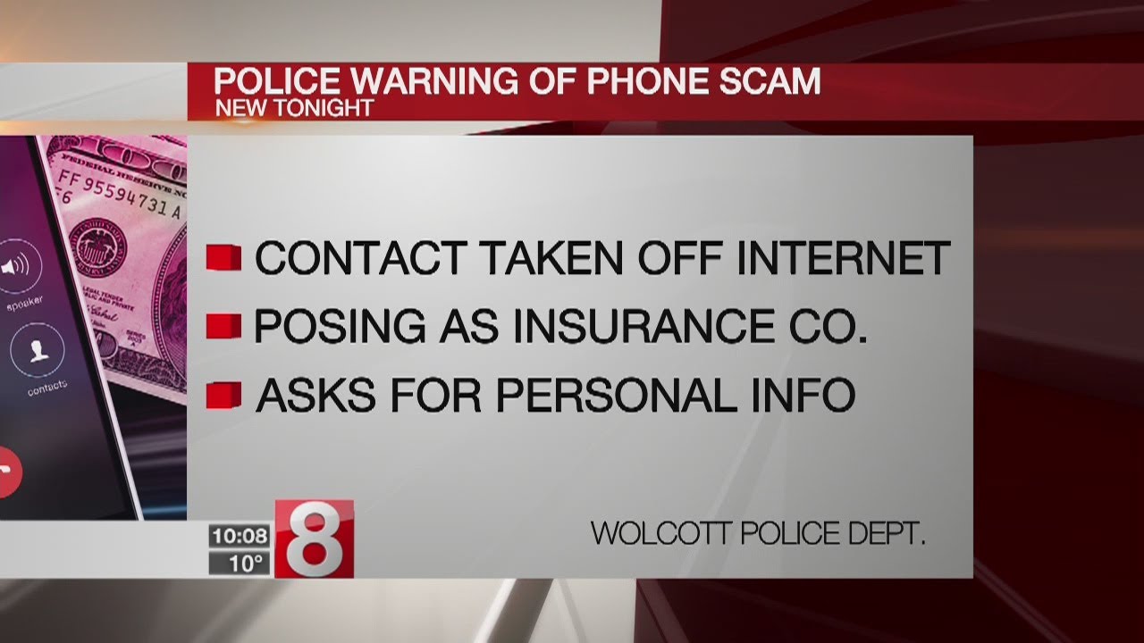 Police warning of phone scam