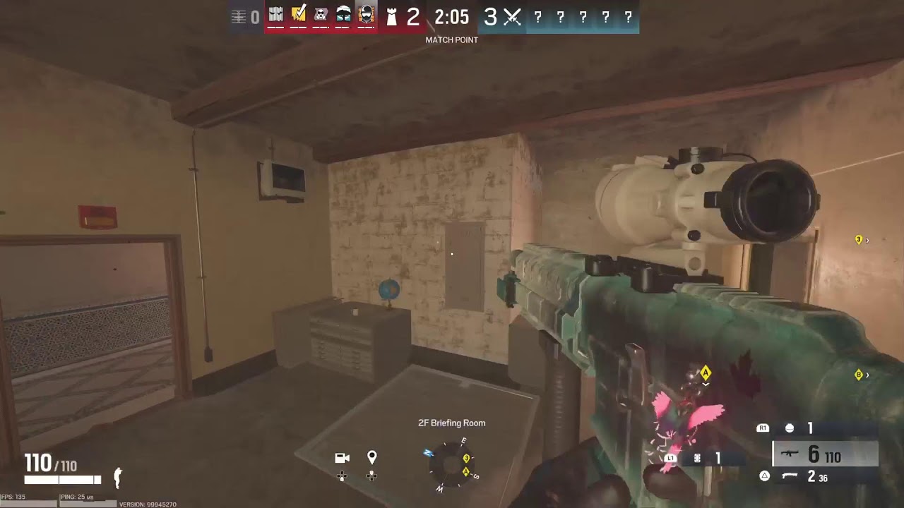 Washed R6 ranked