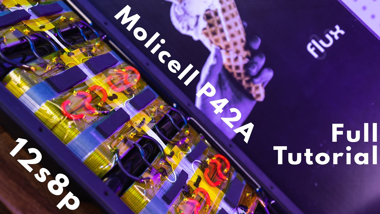 How to Build a DIY 12S8P Molicell P42a Battery for BIG POWAH!!