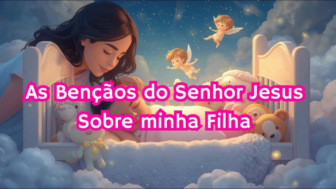 As Bençãos do Senhor Jesus Sobre minha Filha #familia #benção #crianças #crescimentoespiritual 