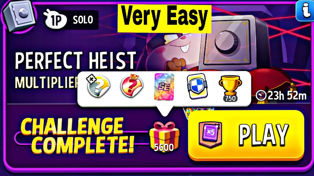 Multiplier Madness Solo + Seasonal Album Complete /  5600 Points ) Perfect Heist | Match Masters