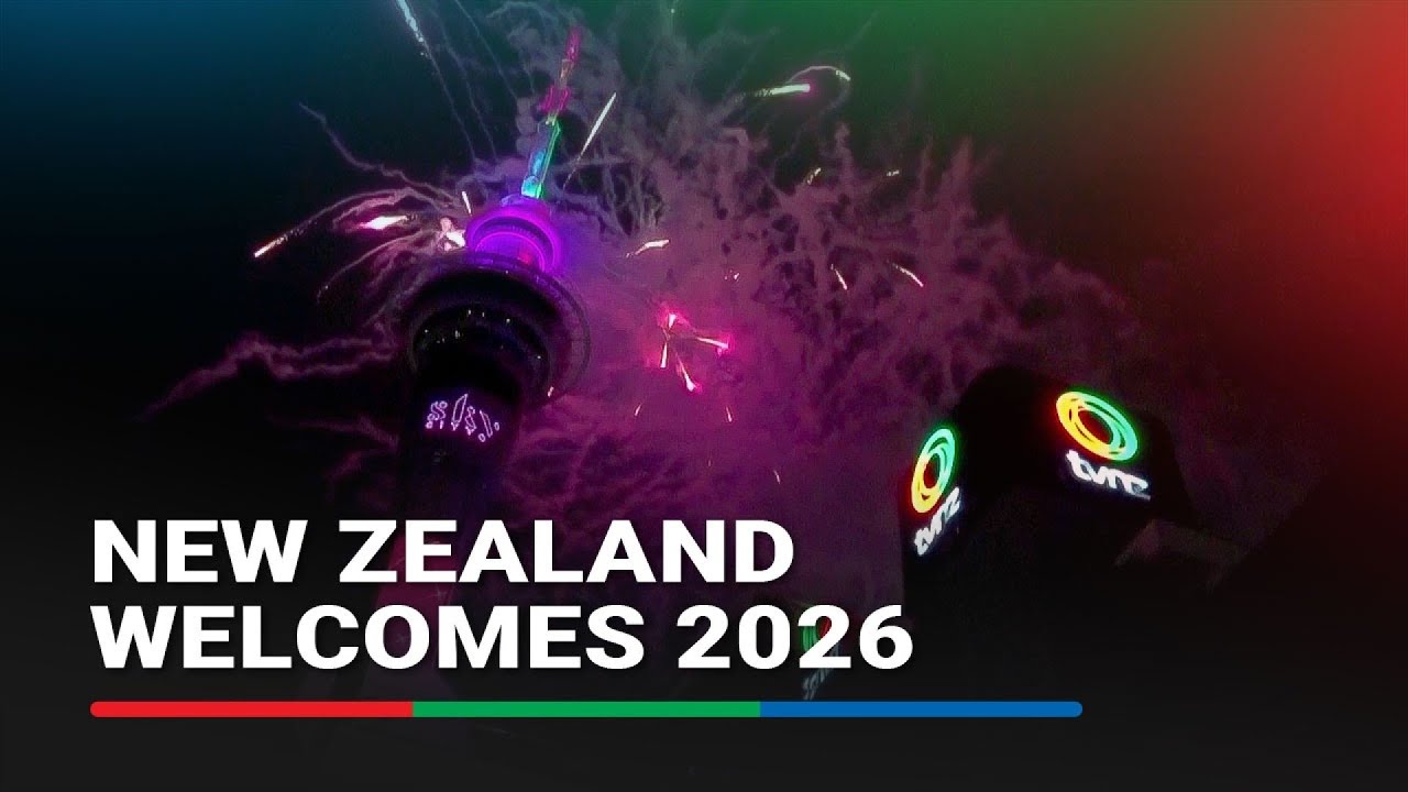 New Zealanders welcome 2026 with fireworks display in Auckland | ABS-CBN News