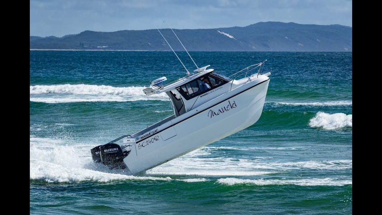 Noosa Cat 2400 with DF175AP Suzuki outboards