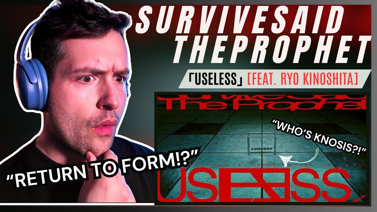 J-rock fan reacts to Useless feat Ryo Kinoshita from Knosis / Music Video | Survive Said The Prophet