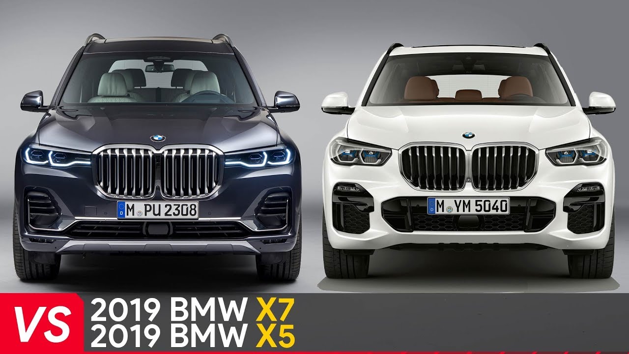 2019 BMW X7 Vs X5 ► Design & Dimensions Comparison