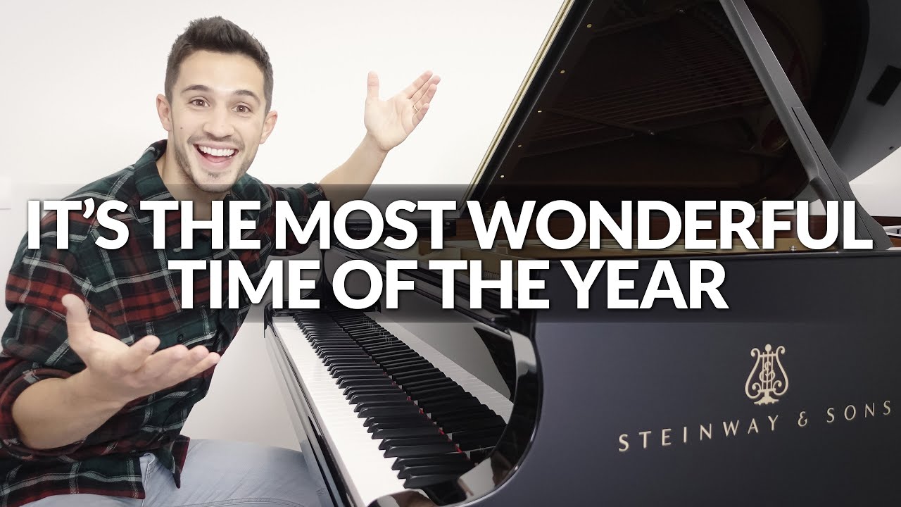 It's The Most Wonderful Time Of The Year - Andy Williams | Piano Cover + Sheet Music