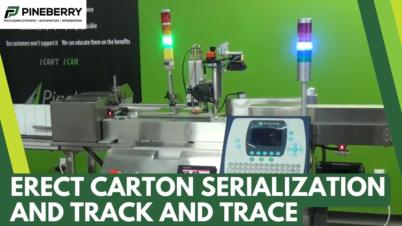 CartonTrac EC - Erect Carton Serialization and Track and Trace System