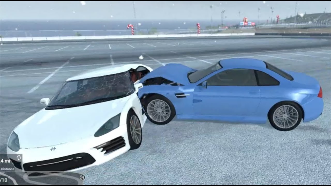 BeamNG vs. Rigs of Rods - Crash Testing 3