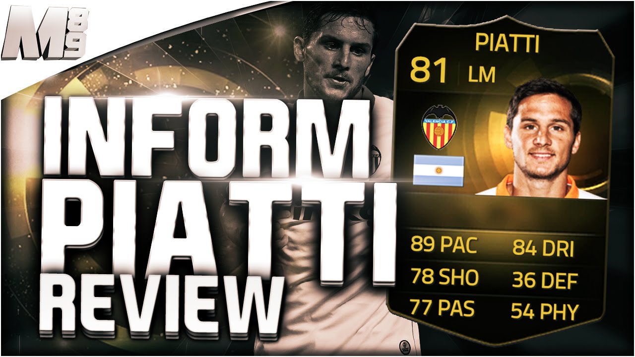 FIFA 15 IF PIATTI REVIEW (81) FIFA 15 Ultimate Team Player Review + In Game Stats