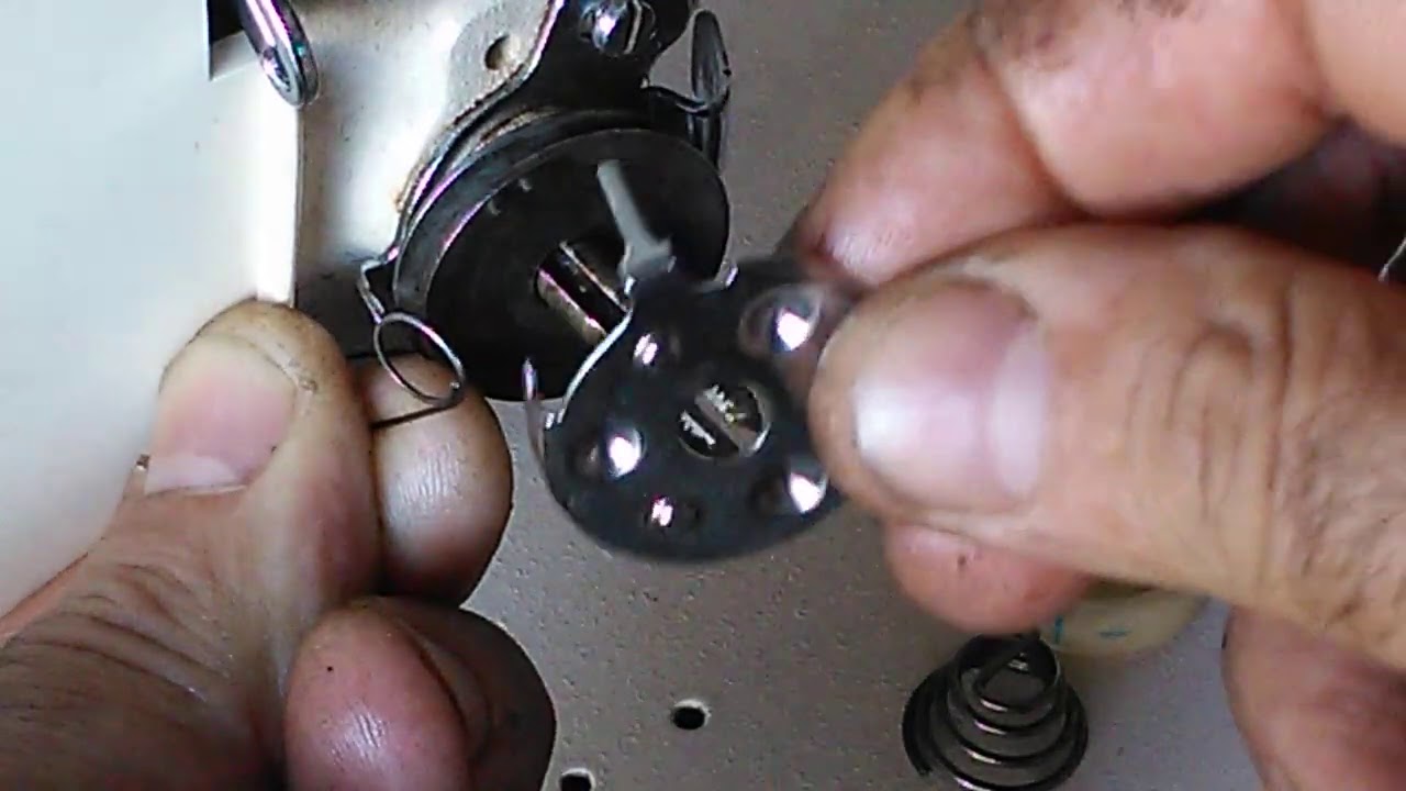 Como montar tensor máquina costura Singer Zigzag