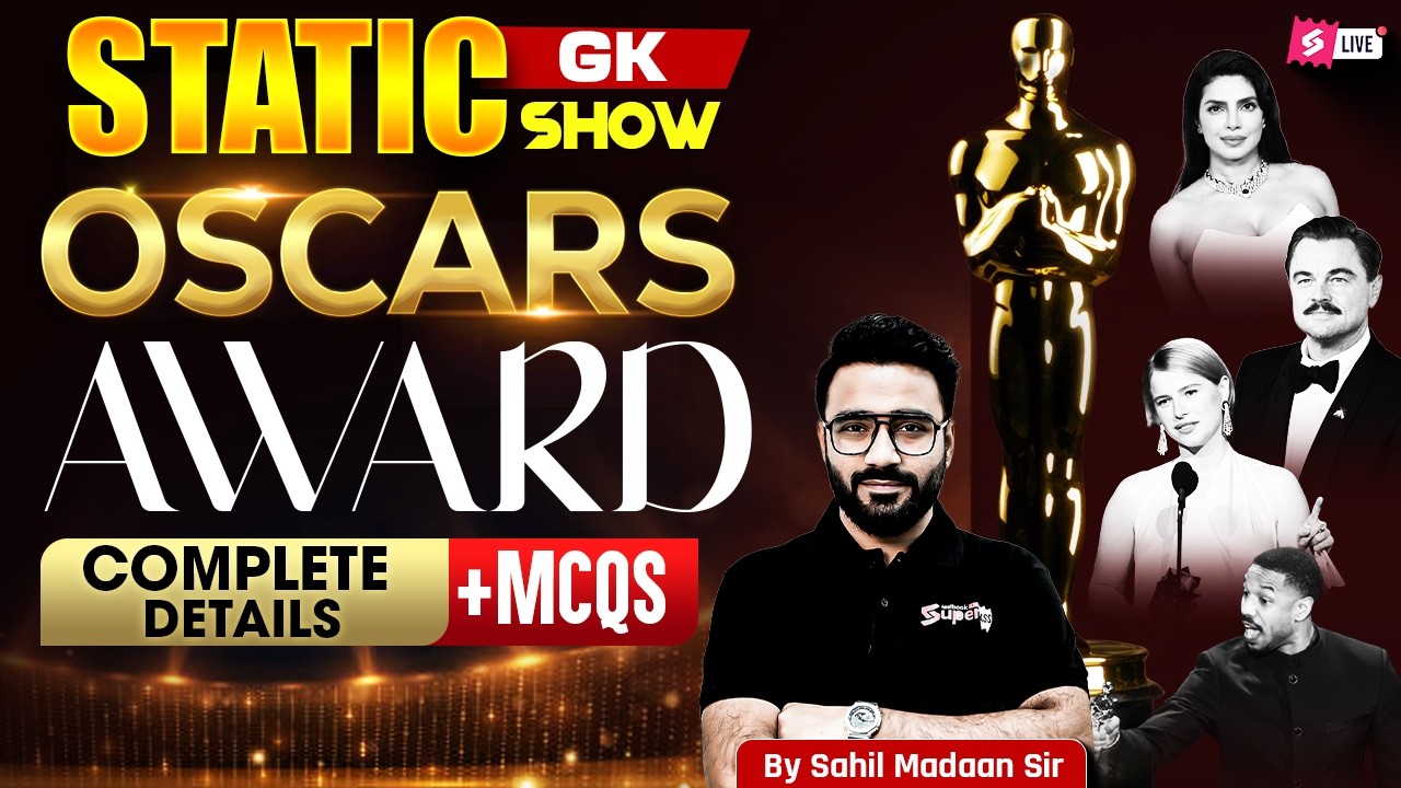 OSCARS 2026 Winners List | OSCAR Awards 2026 Current Affairs | Static GK by Sahil Madaan Sir