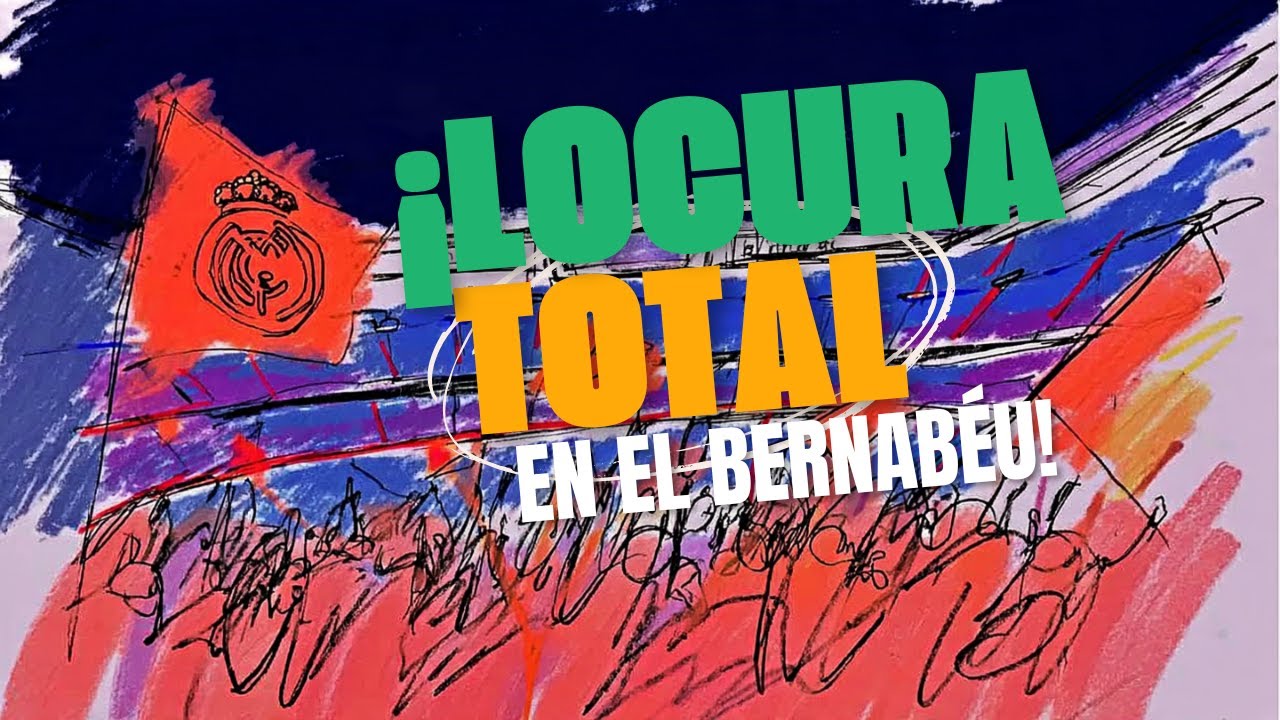 1 hora de CANTOS M&aacute;s INCRE&Iacute;BLES del Real Madrid en el Bernab&eacute;u