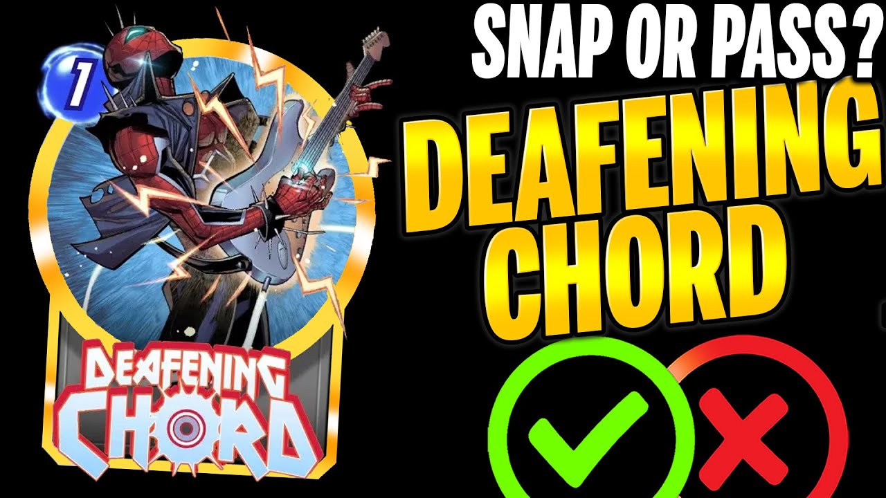 ОГРОМНЫЙ АККОРД 🎸 Детали и механика | Щелчок или пас | Marvel Snap