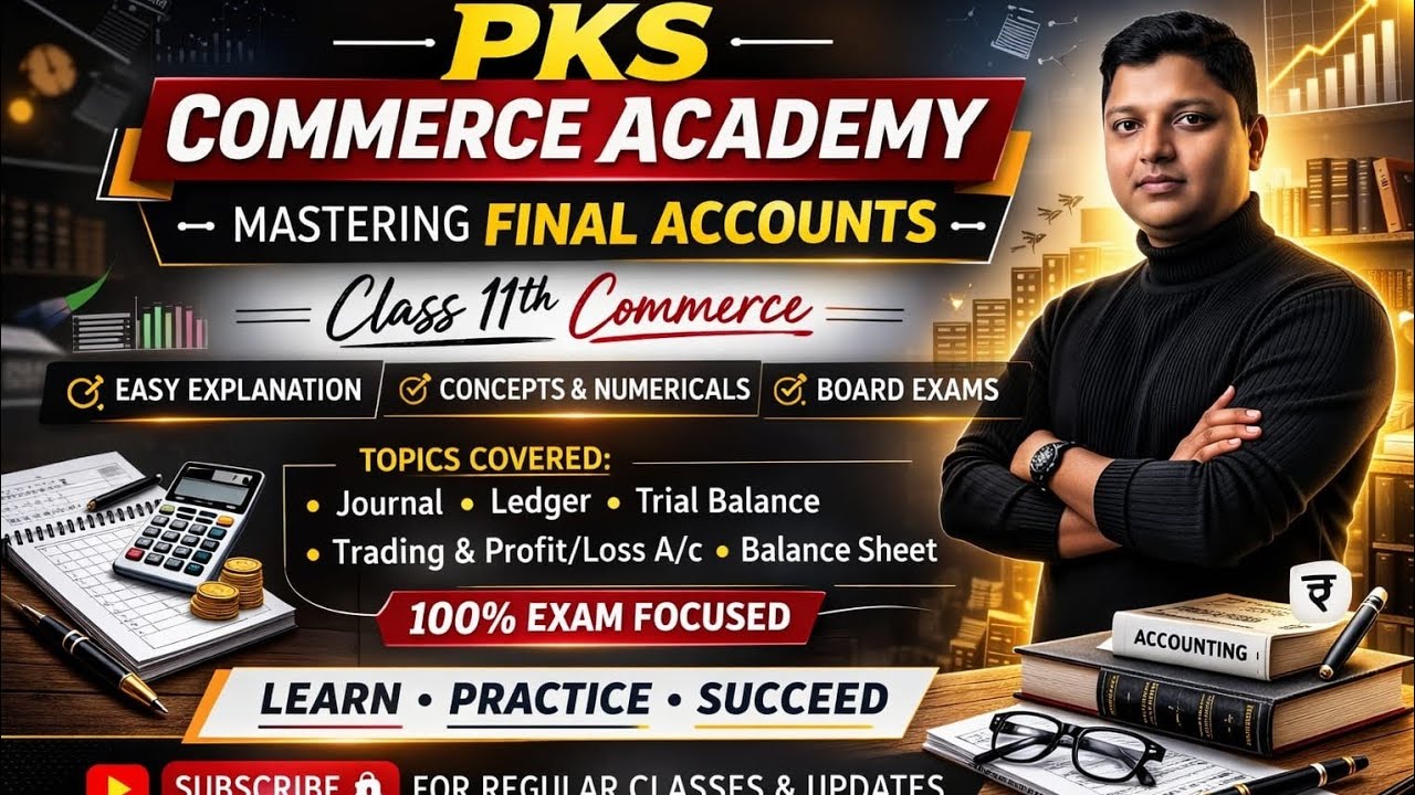 Final Account Introduction Class 11 Accountancy 