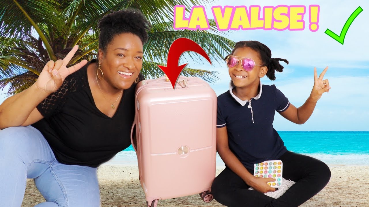 MAELLIA FAIT SA VALISE POUR LES VACANCES ! Quoi dans ma valise ?