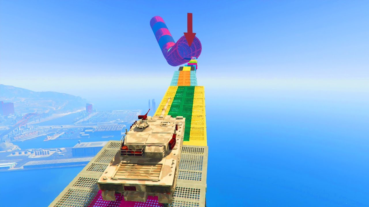 PARKOUR EN TANK MAGNIFIQUE !