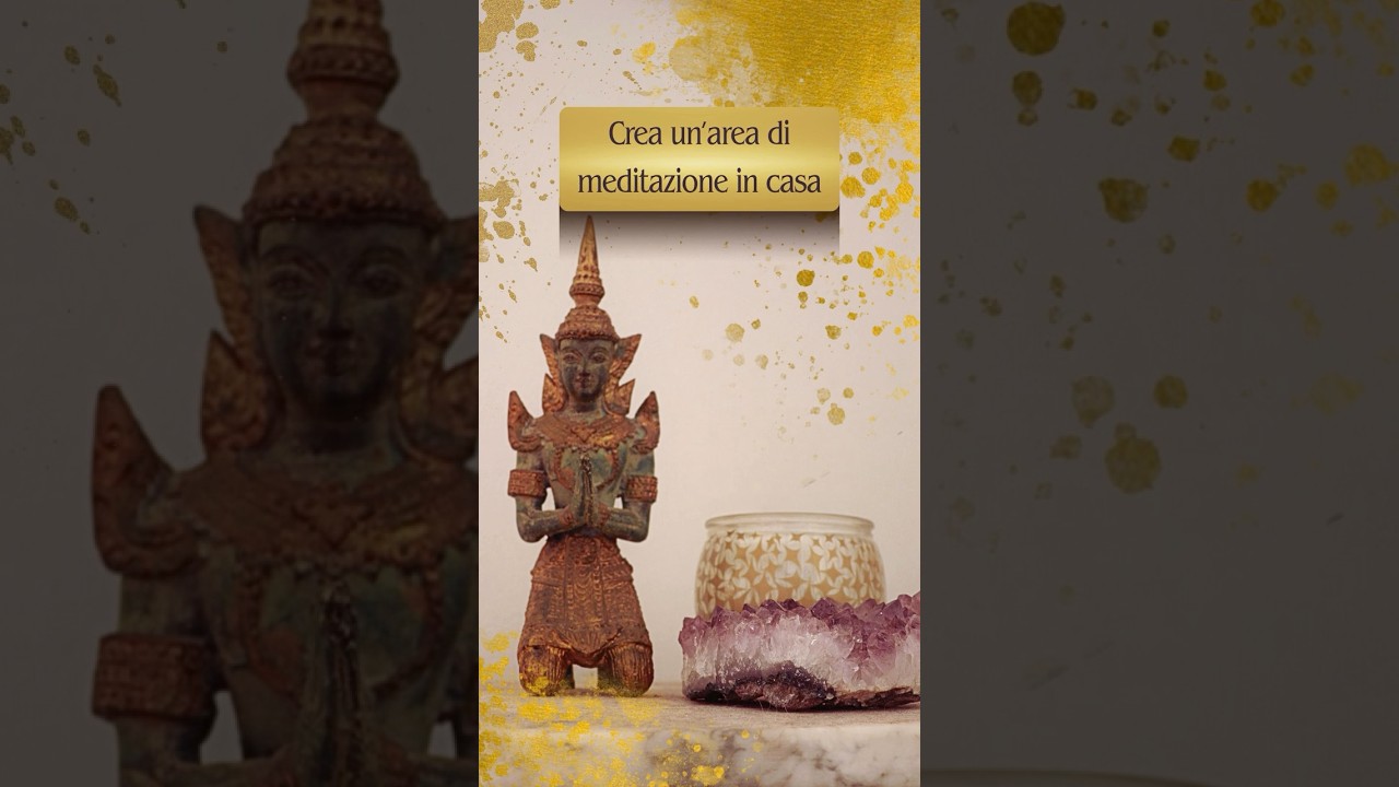 Come creare un&rsquo;area di meditazione in casa  #casafelice #vitaspirituale #vastu