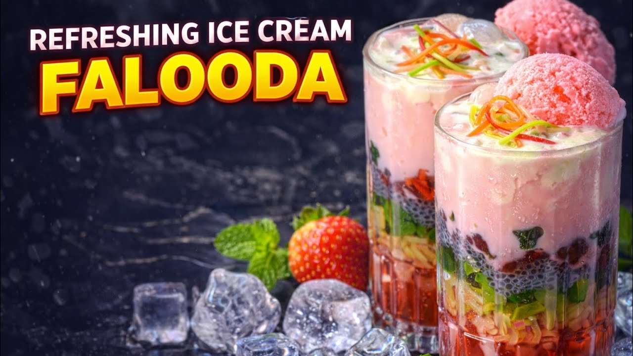 Ice cream falooda recipe by Fatima’s kitchen | ramazan n Eid special recipe 