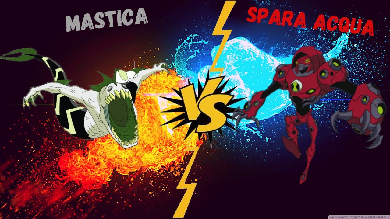 Ben 10 - Mastica vs Spara Acqua Confronto tra Alieni (ITA)