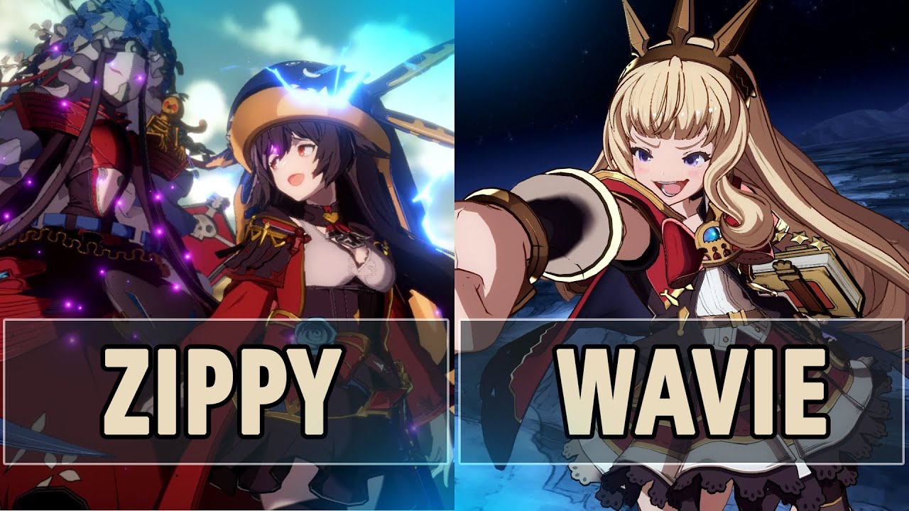 GBVSR: Zippy (Nier) Vs Wavie (Cagliostro ) | High Level Gameplay.