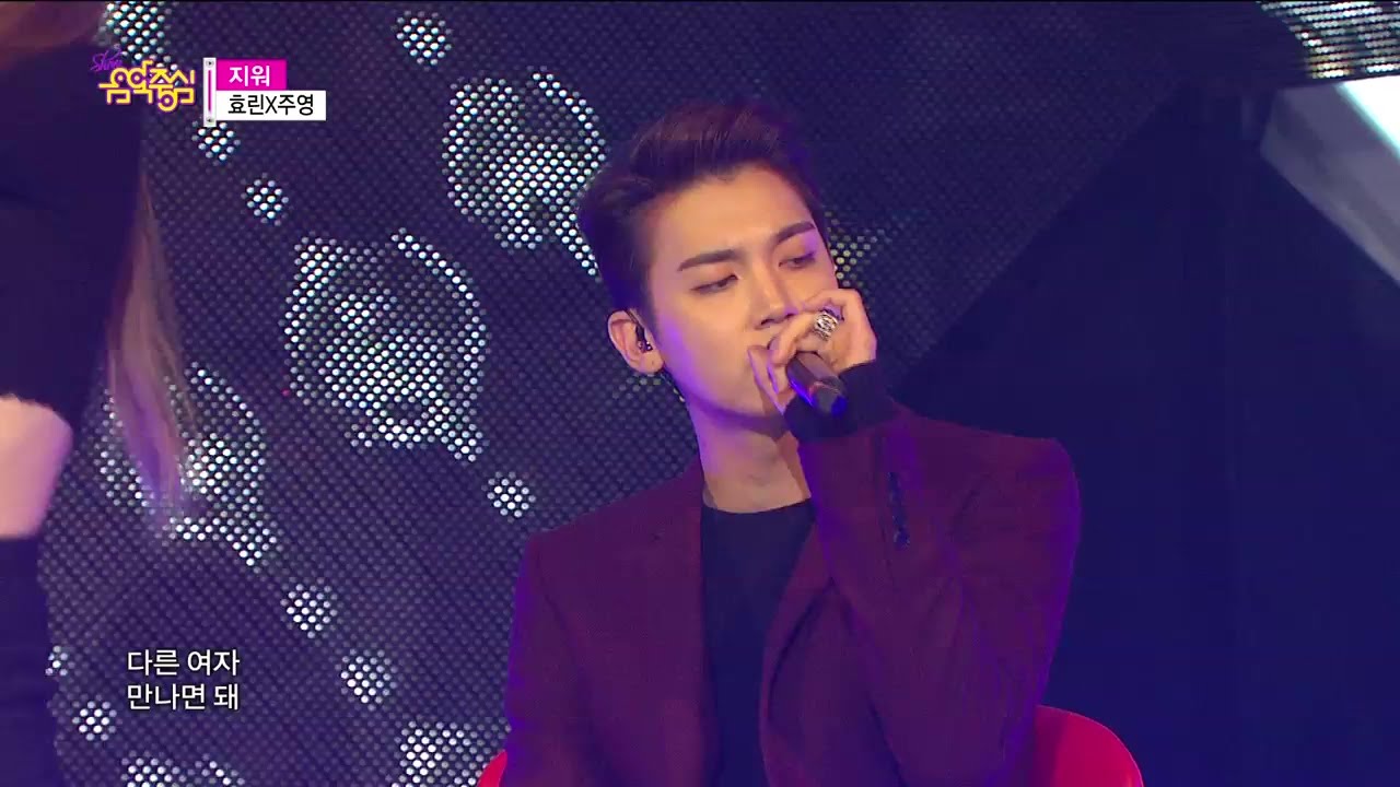 [HOT] Hyolyn X Jooyoung - Erase, 효린 x 주영 - 지워, Show Music core 20141213