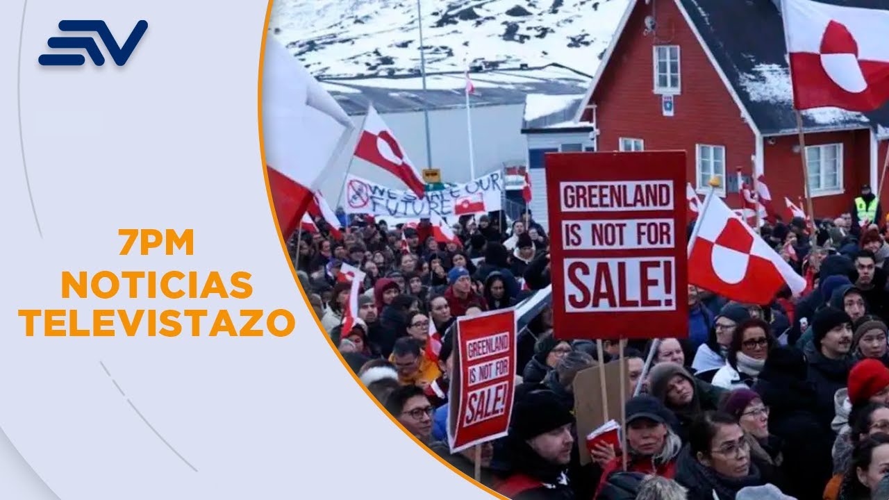 EE. UU. amenaza a 8 países de Europa que rechazan su plan con Groenlandia | Televistazo | Ecuavisa