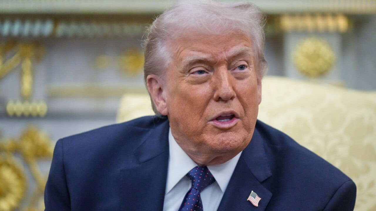 President Trump discusses military operations in Iran