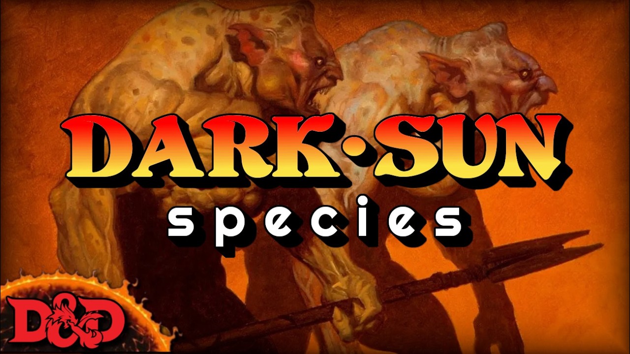Ancestry and Race for players in Dark Sun | D&D Lore