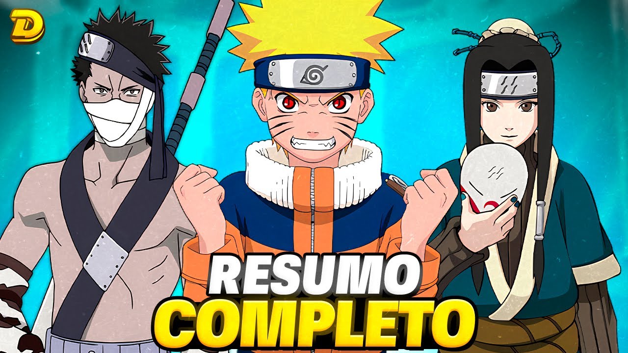 Resumo Detalhado do 1º Arco de NARUTO | Prologo e País das ondas!